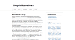 Desktop Screenshot of mesotelioma-blog.blogspot.com