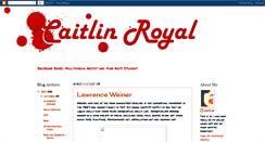 Desktop Screenshot of caitlinroyal.blogspot.com