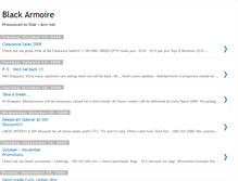 Tablet Screenshot of blackarmoire.blogspot.com