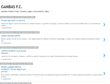 Tablet Screenshot of gambasfc.blogspot.com