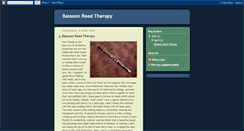 Desktop Screenshot of bassoonreed.blogspot.com