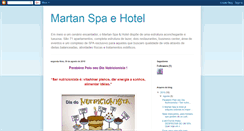 Desktop Screenshot of martanspahotel.blogspot.com