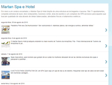 Tablet Screenshot of martanspahotel.blogspot.com