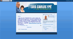 Desktop Screenshot of luiscarlosype.blogspot.com