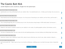 Tablet Screenshot of cosmicbuttkick.blogspot.com