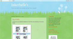 Desktop Screenshot of inkerbelle.blogspot.com