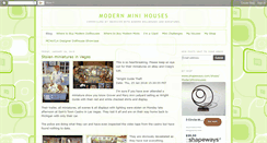 Desktop Screenshot of modernminihouses.blogspot.com