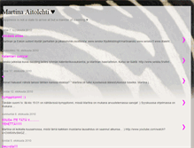 Tablet Screenshot of martinaaitolehti.blogspot.com