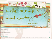 Tablet Screenshot of lifescrapcats.blogspot.com