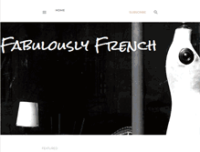 Tablet Screenshot of fabulouslyfrench.blogspot.com