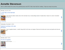 Tablet Screenshot of annettestevenson.blogspot.com