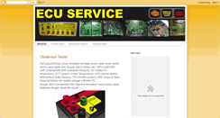 Desktop Screenshot of ecu-service.blogspot.com