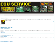 Tablet Screenshot of ecu-service.blogspot.com