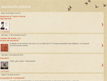 Tablet Screenshot of marianelcolman.blogspot.com