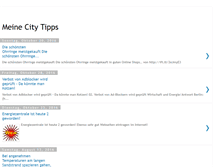 Tablet Screenshot of citytipps.blogspot.com