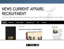 Tablet Screenshot of employmentnewss.blogspot.com