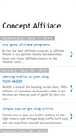 Mobile Screenshot of concept-affiliate.blogspot.com