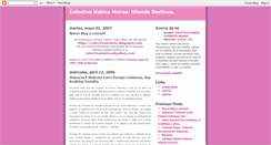 Desktop Screenshot of colectivalesbicamoiras.blogspot.com