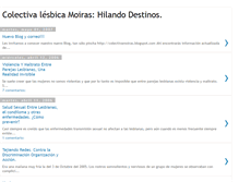 Tablet Screenshot of colectivalesbicamoiras.blogspot.com