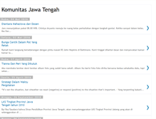 Tablet Screenshot of komunitasjateng.blogspot.com