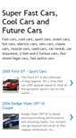 Mobile Screenshot of fastcars-coolcars.blogspot.com