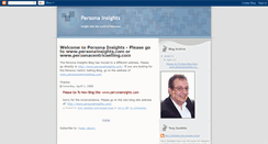 Desktop Screenshot of personainsights.blogspot.com