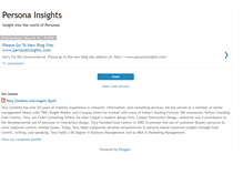 Tablet Screenshot of personainsights.blogspot.com