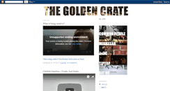 Desktop Screenshot of goldencrate.blogspot.com