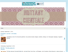Tablet Screenshot of brittanychenteale.blogspot.com