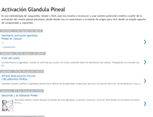 Tablet Screenshot of activacionpineal.blogspot.com