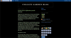 Desktop Screenshot of colgategarden.blogspot.com