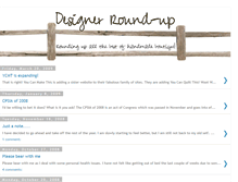 Tablet Screenshot of designerroundup.blogspot.com