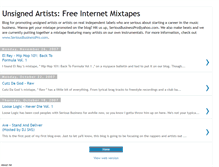 Tablet Screenshot of internetmixtapes.blogspot.com