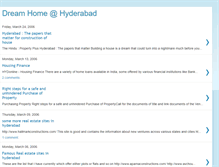 Tablet Screenshot of dreamhomemiyapur.blogspot.com