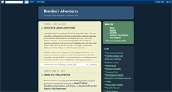 Desktop Screenshot of brandonadventure.blogspot.com