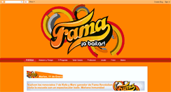 Desktop Screenshot of fama2011.blogspot.com