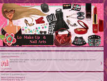 Tablet Screenshot of lomakeup.blogspot.com