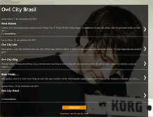 Tablet Screenshot of owlcitybrasil.blogspot.com
