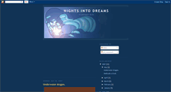 Desktop Screenshot of nights-into-dreams.blogspot.com