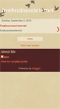 Mobile Screenshot of freebusinessinternet.blogspot.com