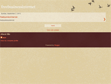 Tablet Screenshot of freebusinessinternet.blogspot.com