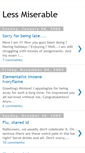 Mobile Screenshot of less-miserable.blogspot.com