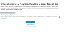 Tablet Screenshot of chistescalientesypicantes.blogspot.com