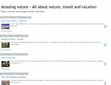 Tablet Screenshot of amazing-nature.blogspot.com