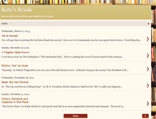 Tablet Screenshot of kates-reads.blogspot.com