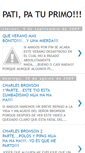 Mobile Screenshot of patipatuprimo.blogspot.com