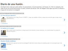 Tablet Screenshot of diario-de-una-ilusion.blogspot.com