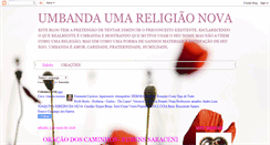 Desktop Screenshot of espiritismoeumbanda.blogspot.com