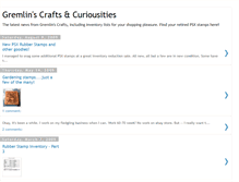 Tablet Screenshot of gremlinscrafts.blogspot.com