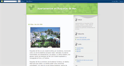 Desktop Screenshot of apartamentosenroquetasdemar.blogspot.com
